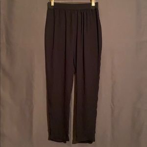 Xhilaration Black Opaque Sheer Dress Pants